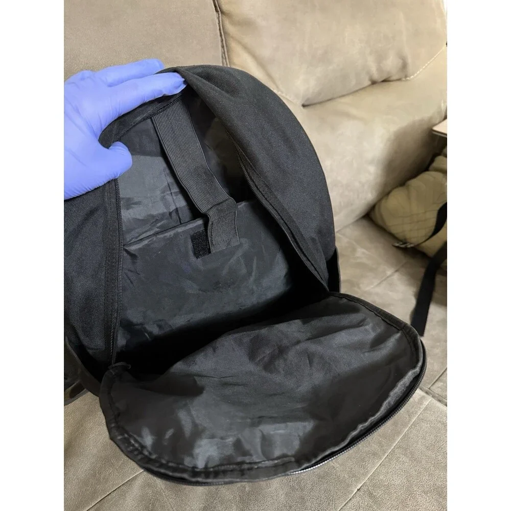 Overtime Black Athletic Backpack Sports School Travel Bag Multiple Compartments